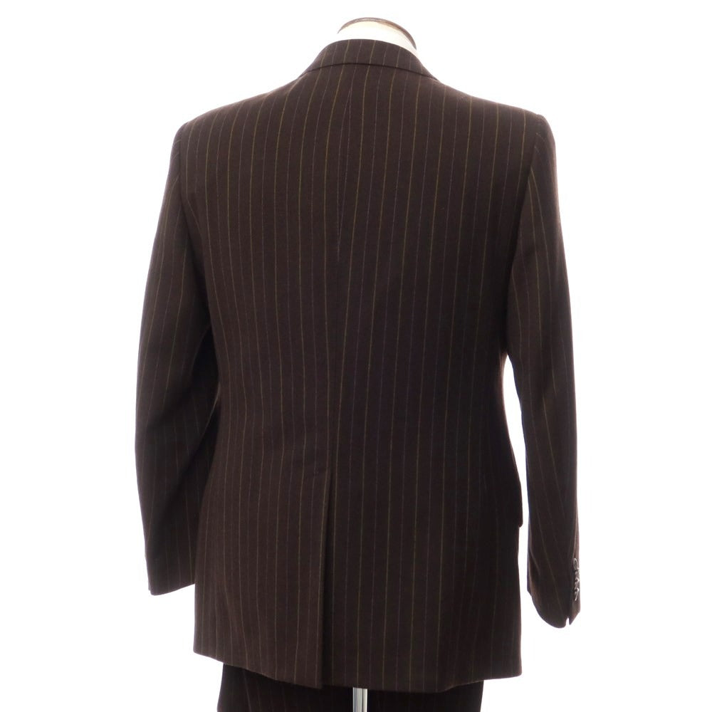 [Used] ETRO Wool Striped 2-Button Suit Brown [Size 50] [BRW] [A/W] [Condition Rank B] ​​[Men&