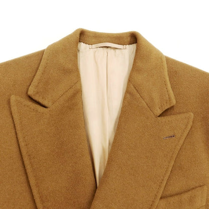 [Used] [Unused] GIANNI CAMPAGNA Cashmere Polo Coat Camel Brown [Size 52] [BRW] [A/W] [Condition Rank S] [Men&