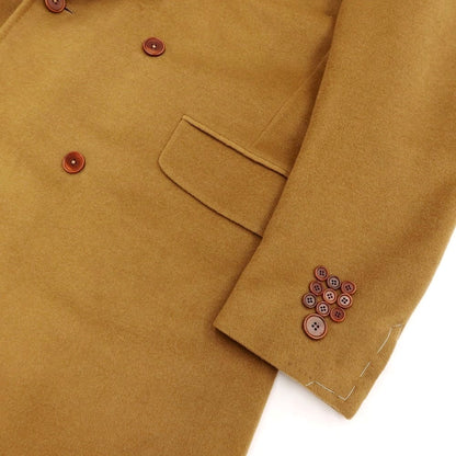 [Used] [Unused] GIANNI CAMPAGNA Cashmere Polo Coat Camel Brown [Size 52] [BRW] [A/W] [Condition Rank S] [Men&