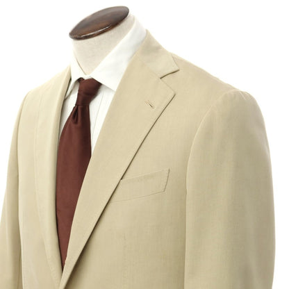 [Used] Castangia CASTANGIA Cotton Wool Set-up 3 Button Suit Beige [50] [Condition Rank C] [Men&