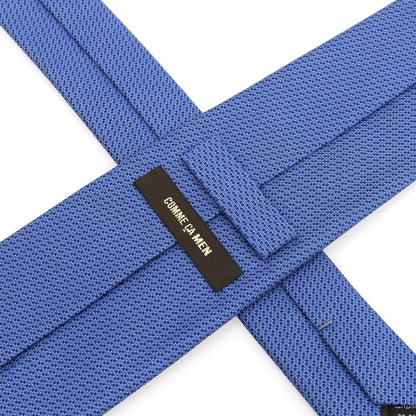 [Used] COMME CA MEN 3-fold silk tie, blue [Condition: A] [Men&