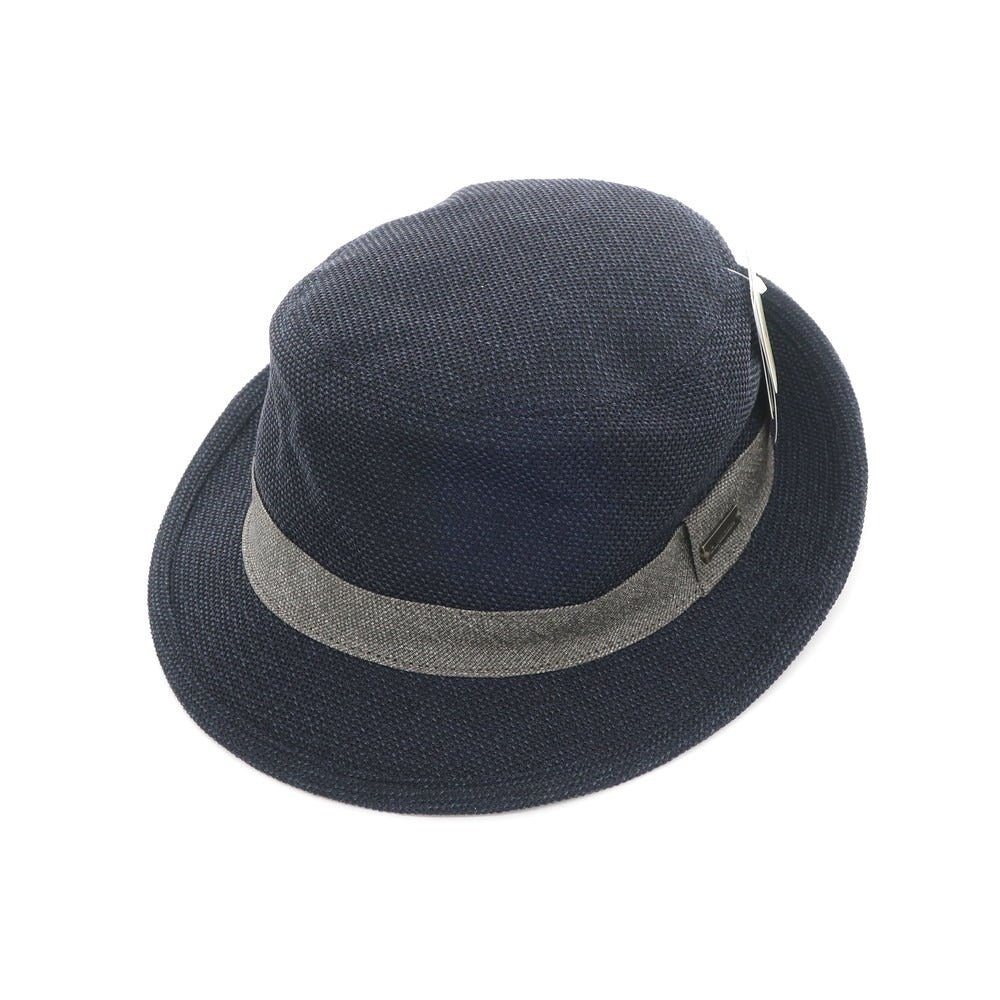 [Used] Aquascutum Mesh Hat, Navy [M-S] [Condition Rank A] [Men&