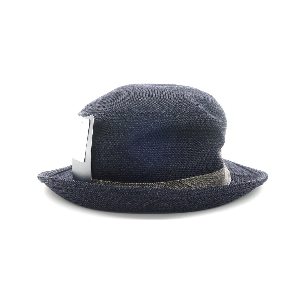 [Used] Aquascutum Mesh Hat, Navy [M-S] [Condition Rank A] [Men&