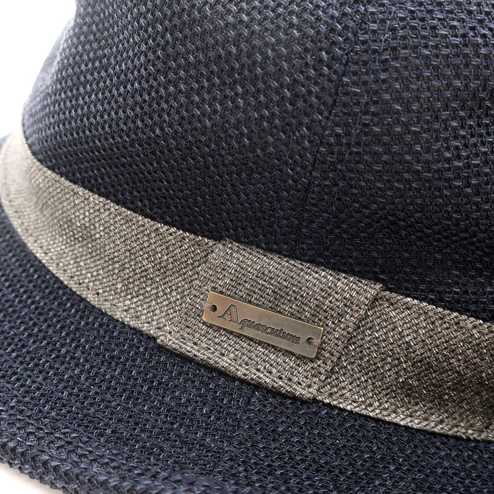 [Used] Aquascutum Mesh Hat, Navy [M-S] [Condition Rank A] [Men&