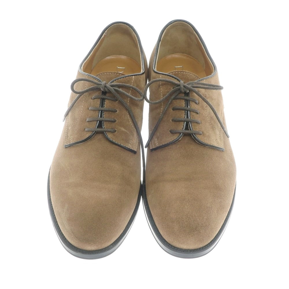 [Used] DOUCALS suede plain toe dress shoes, dark beige [size 42] [BEI] [S/S/A/W] [Condition rank A] [Men&