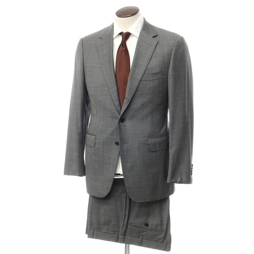 [Used] SOVEREIGN Wool Set-up 3-Button Suit, Grey [52] [Condition Rank C] [Men&