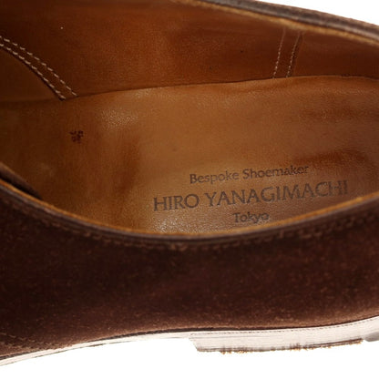 【中古】ヒロ ヤナギマチ HIRO YANAGIMACHI スエード プレーントゥ ドレスシューズ ダークブラウン【サイズ表記なし（6.5位）】【BRW】【S/S/A/W】【状態ランクB】【メンズ】
[EPD]