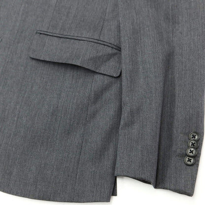 【中古】アザブテーラー azabu tailor ウール セットアップ 2つボタンスーツ ダークグレー【 40/73 】【 状態ランクB 】【 メンズ 】