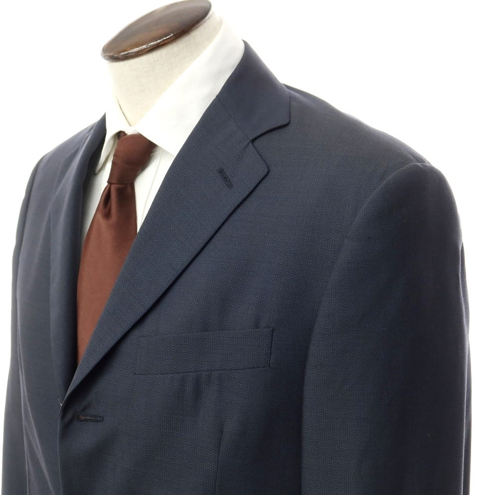 [Used] Hilton HILTON Wool Set-up 3-Button Suit Navy [48] [Condition Rank C] [Men&