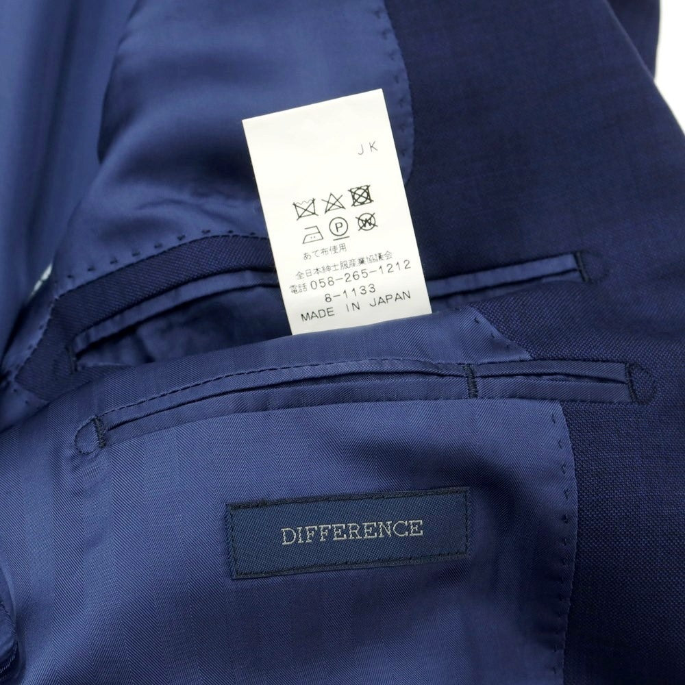 [Used] DIFFERENCE Wool 2-Button Suit Navy Blue [44/73] [Condition Rank C] [Men&