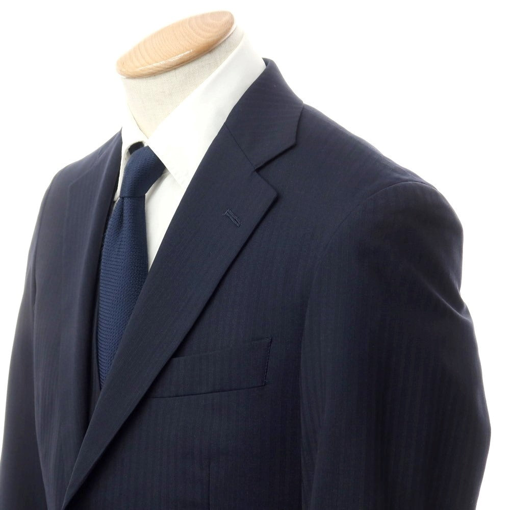 [Used] ONLY Wool Three-Piece Two-Button Suit Navy [769/747/76] [Condition Rank C] [Men&