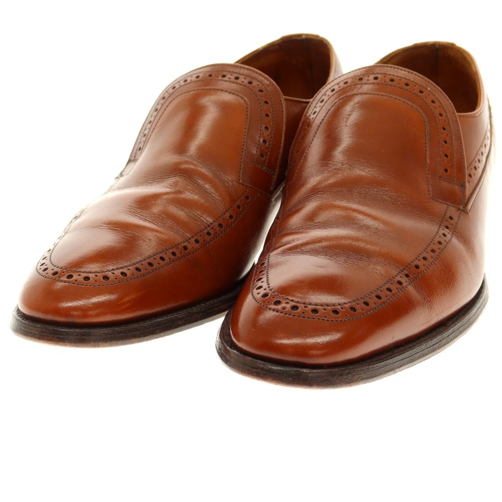 [Used] Hawkes Hallmarks HAWKES HALLMARKS U-tip loafers orange brown [Size 9 EE] [BRW] [S/S/A/W] [Condition Rank C] [Men&