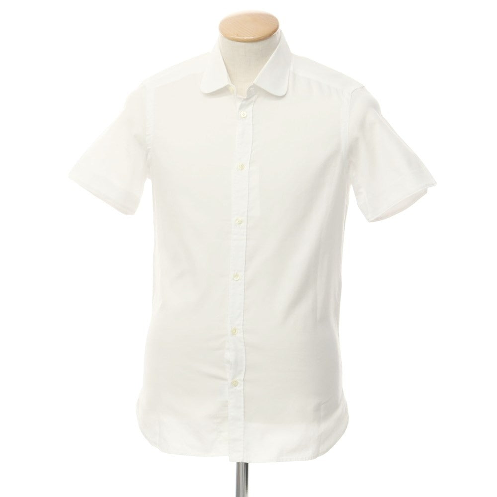 [Used] DARKNOT Cotton Short Sleeve Shirt White [37] [Condition Rank C] [Men&