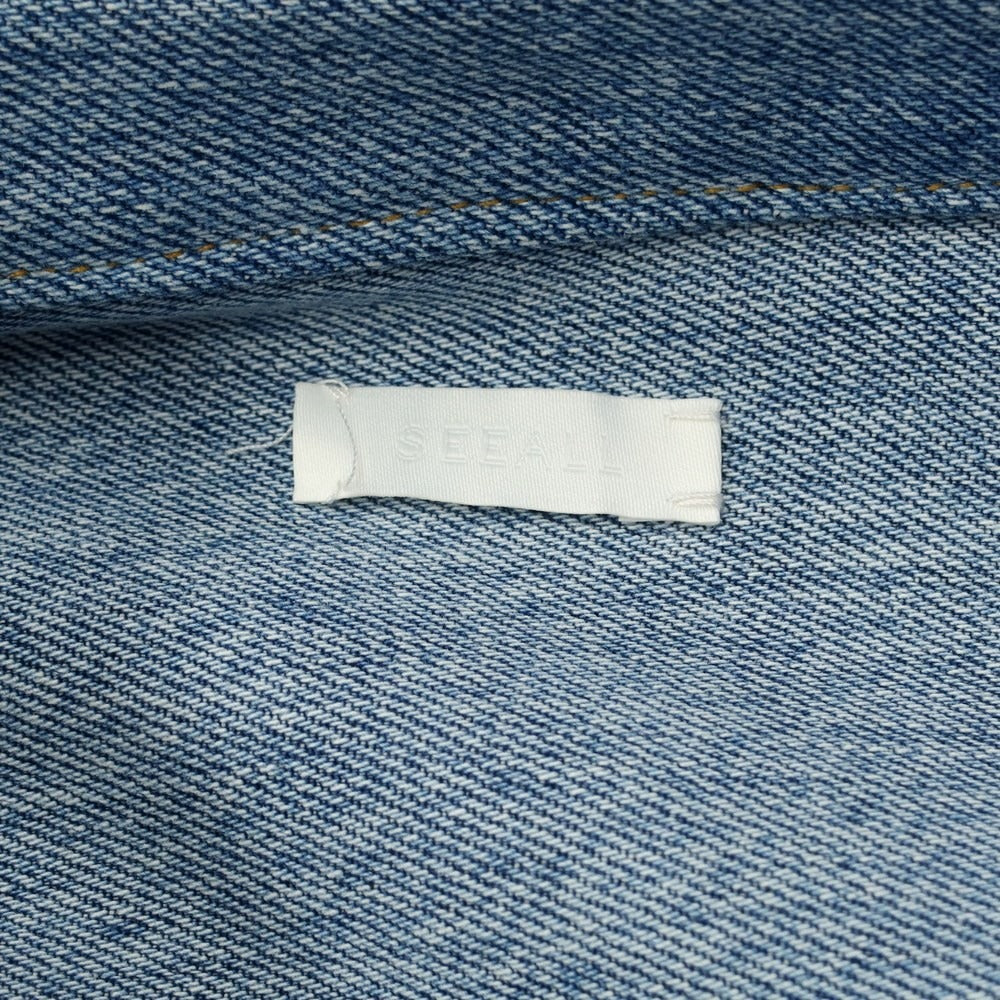 [Used] SEEALL Remake Denim Jacket, Light Blue [Size not specified (M size)] [BLU] [S/S/A/W] [Condition B] [Men&