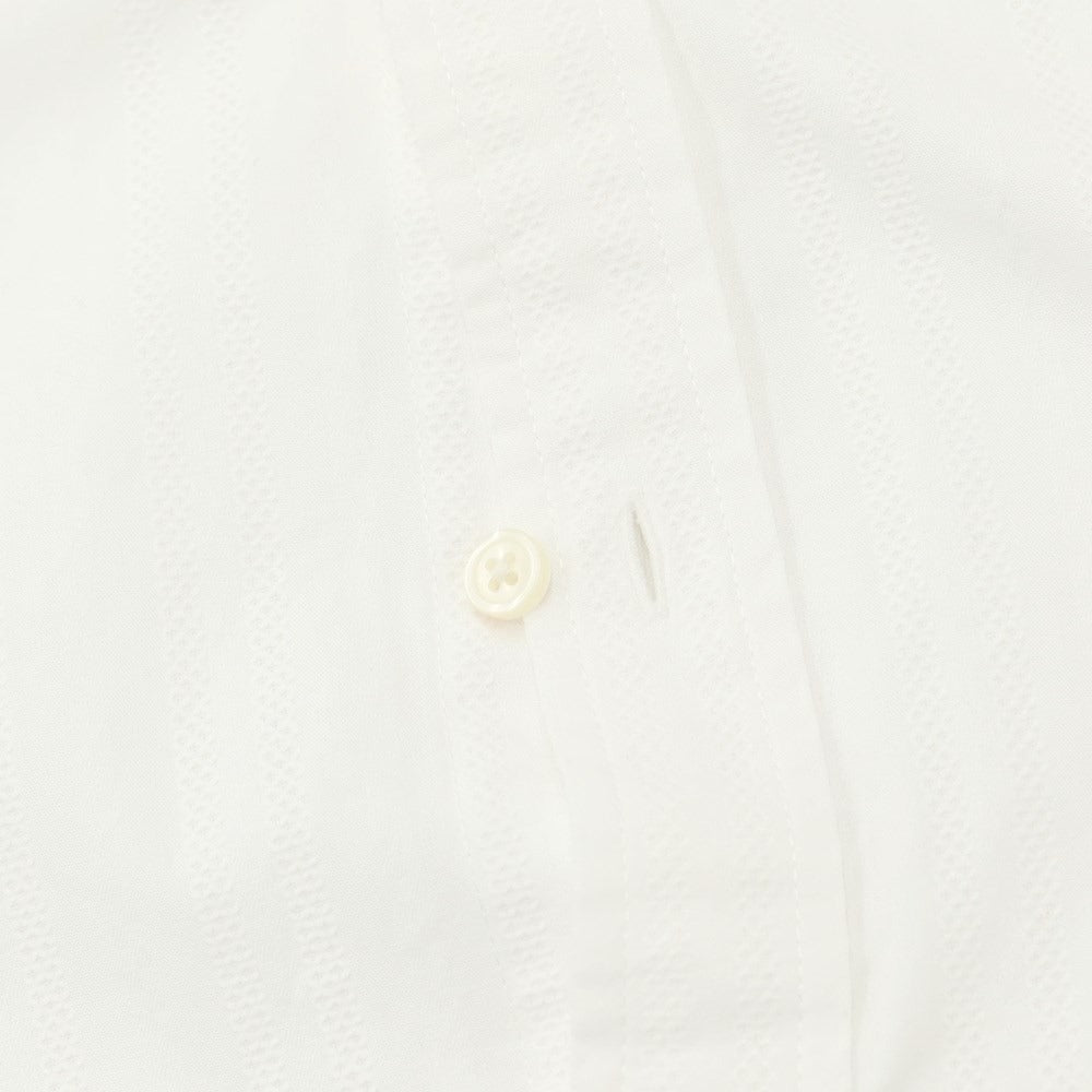 [Used] Scotch &amp;amp; Soda Striped Cotton Short Sleeve Shirt White [S] [Condition Rank C] [Men&