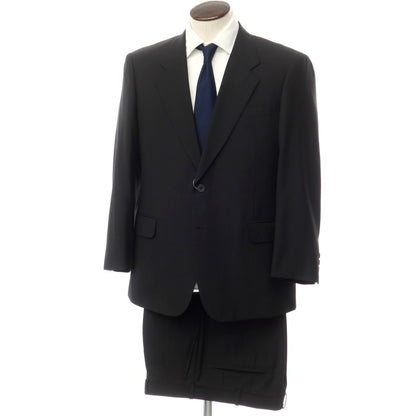 [Used] Melbo SIMPSON wool polyester two-button suit
 Black [Size AB] [BLK] [S/S] [Condition Rank C] [Men&