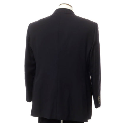 [Used] Gieves &amp;amp; Hawkes wool set-up double-breasted suit
 Black [Size 100/96/170] [BLK] [S/S] [Condition Rank C] [Men&