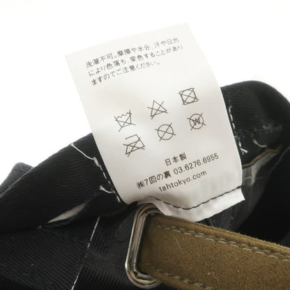 【中古】タア TAH ポリエステル ベースボール キャップ オリーブグリーンxグレー【サイズFREE】【 状態ランクA 】【 レディース 】 [EPD]