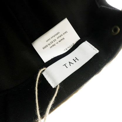 【中古】タア TAH ポリエステル ベースボール キャップ オリーブグリーンxグレー【サイズFREE】【 状態ランクA 】【 レディース 】 [EPD]