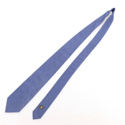 [Used] Louis Vuitton LOUIS VUITTON 3-fold silk tie, blue [Condition: C] [Men&