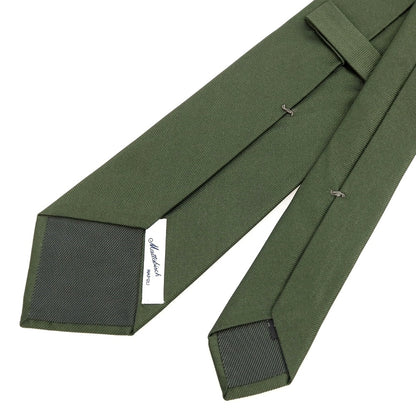 [Used] Mattabisch 3-fold silk tie, dark green [Condition: B] [Men&