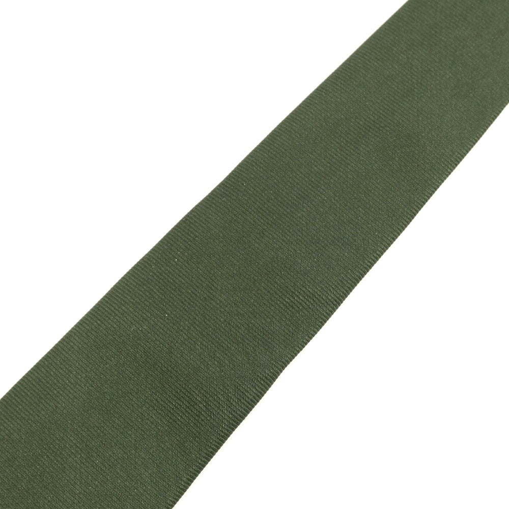 [Used] Mattabisch 3-fold silk tie, dark green [Condition: B] [Men&