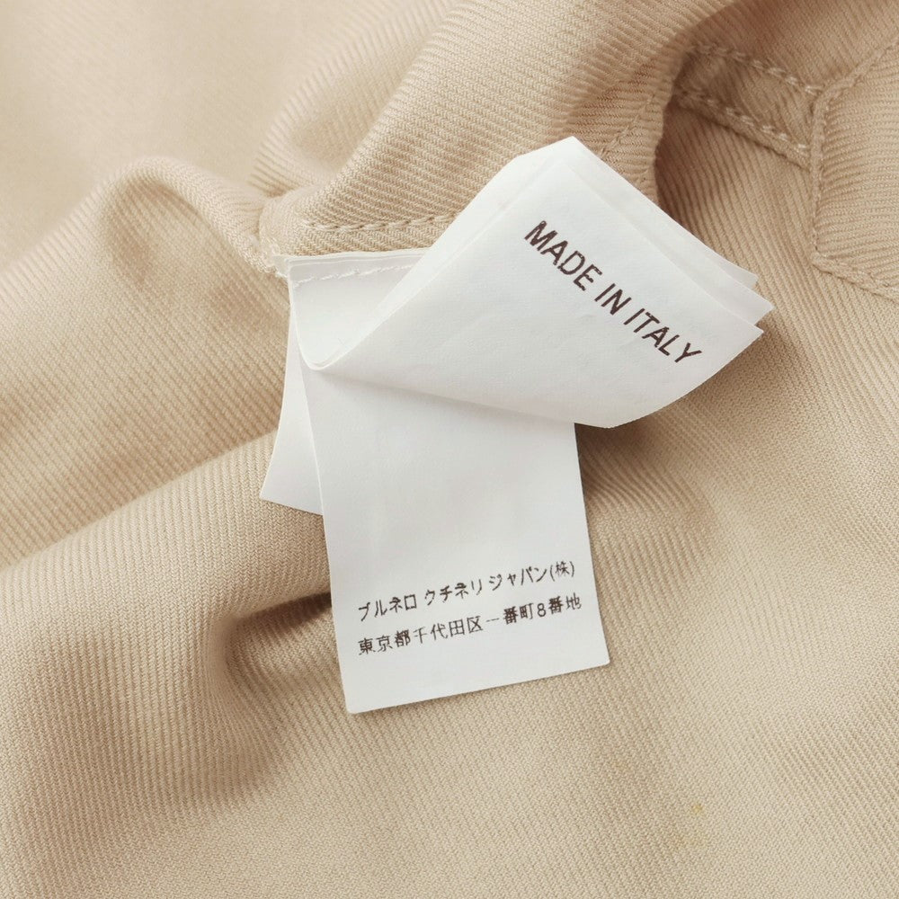 【中古】ブルネロクチネリ Brunello Cucinelli コットン ミリタリーシャツ ベージュ【 M 】【 状態ランクC 】【 メンズ 】
[APD]