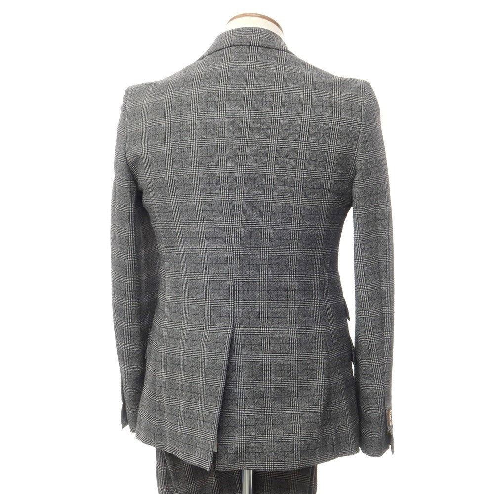 [Used] Vivienne Westwood MAN Polyester Check 2-Button Suit Gray x Black [46/44] [Condition Rank B] [Men&