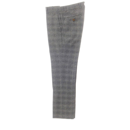 [Used] Vivienne Westwood MAN Polyester Check 2-Button Suit Gray x Black [46/44] [Condition Rank B] [Men&