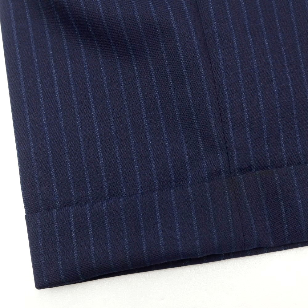 [Used] Green Label Relaxing Wool Striped 2-Button Suit Navy [48] [Condition Rank B] [Men&