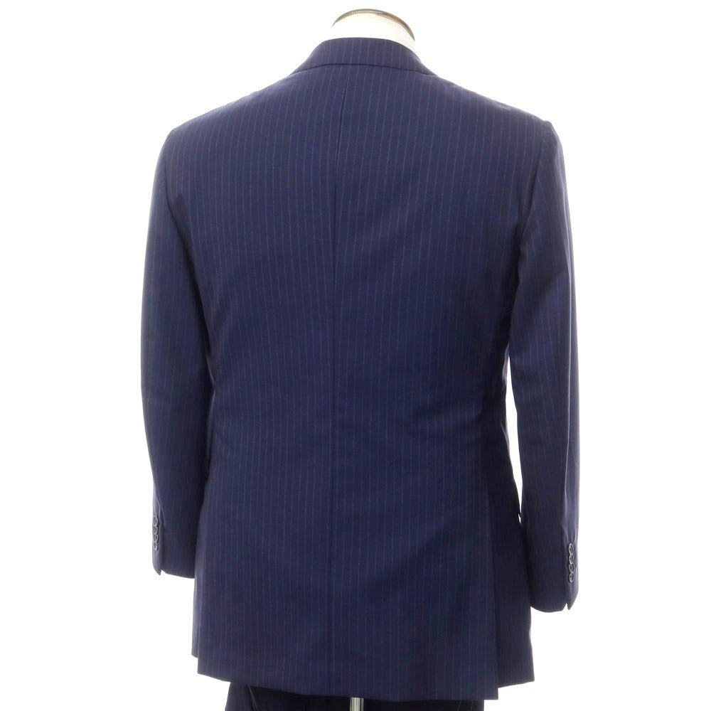 [Used] Green Label Relaxing Wool Striped 2-Button Suit Navy [48] [Condition Rank B] [Men&