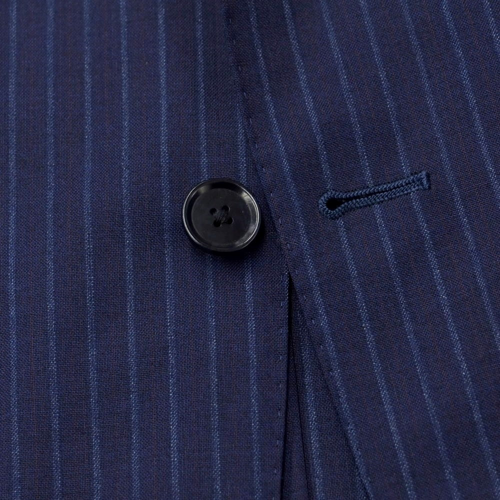 [Used] Green Label Relaxing Wool Striped 2-Button Suit Navy [48] [Condition Rank B] [Men&