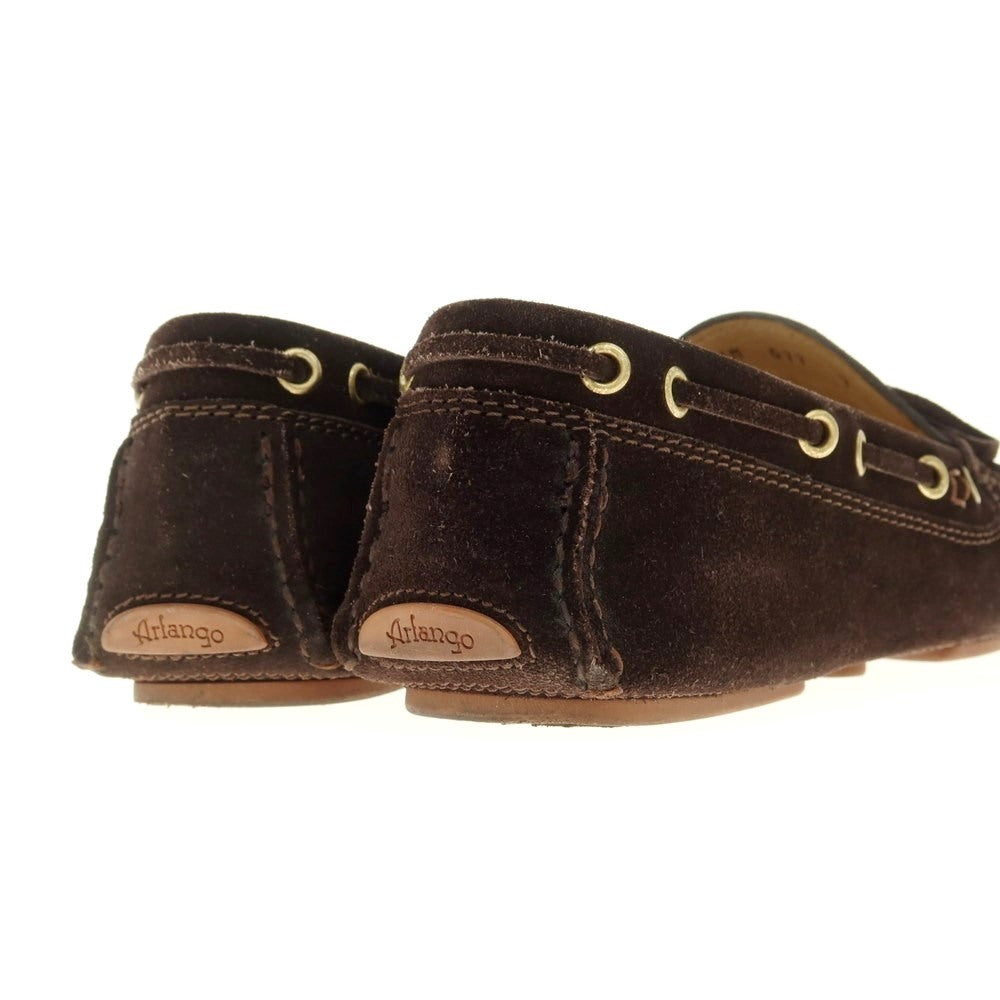 [Used] Arfango Suede Driving Shoes Dark Brown [Size 7] [BRW] [S/S/A/W] [Condition Rank C] [Men&