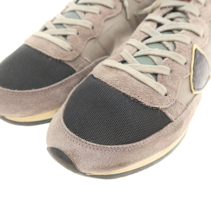 [Used] PHILIPPE MODEL Leather Nylon Low-Cut Sneakers Grey [Size 40] [GRY] [S/S/A/W] [Condition Rank C] [Men&