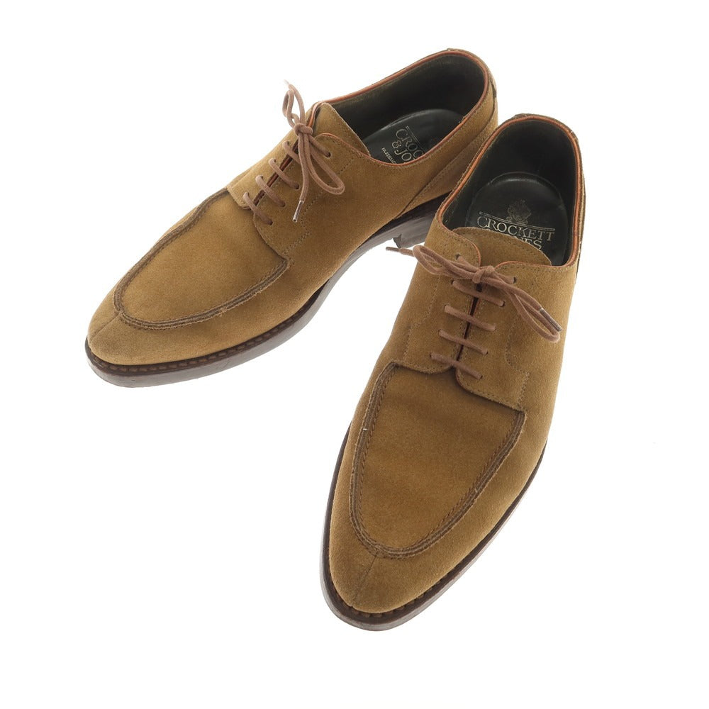 [Used] Crockett &amp;amp; Jones WIGSTON suede dress shoes, brown [Size 5E] [BRW] [S/S/A/W] [Condition Rank C] [Men&