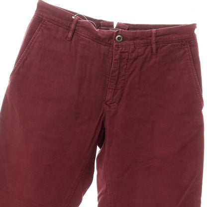 [Used] INCOTEX Cotton Casual Slacks Pants Wine Red [31] [Condition Rank B] [Men&