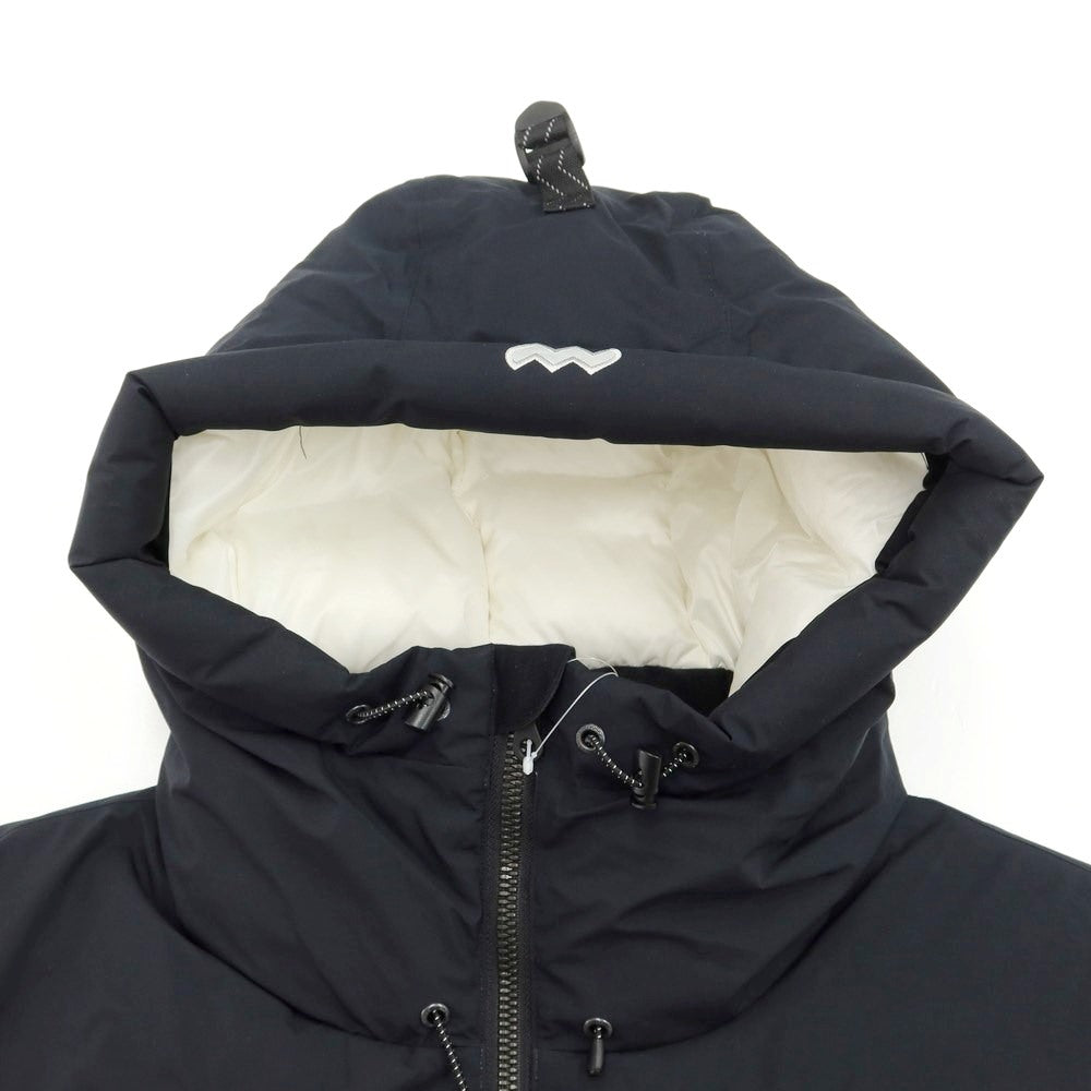 【中古】マウンテンワークス MOUNTAIN WORKS ポリエステル ダウンコート ブラックxホワイト【サイズM】【BLK】【A/W】【状態ランクA】【メンズ】