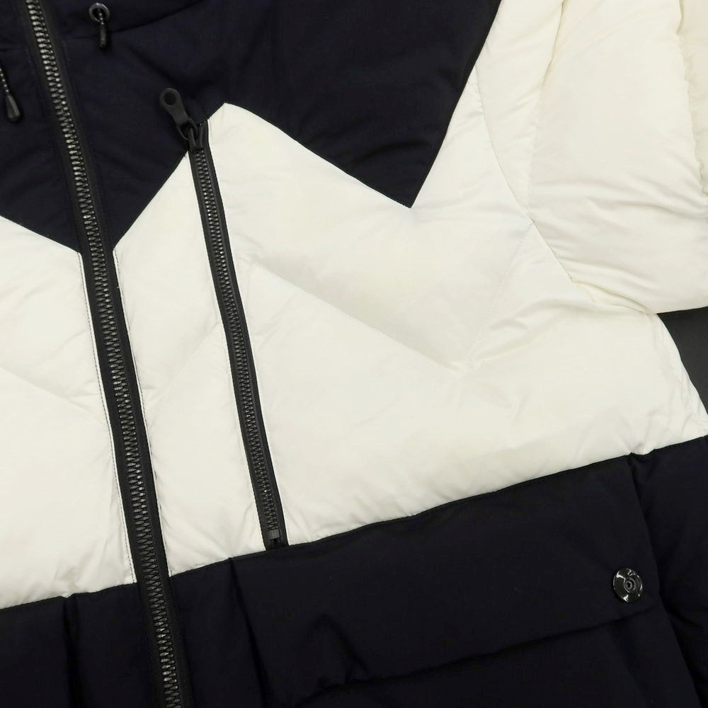 【中古】マウンテンワークス MOUNTAIN WORKS ポリエステル ダウンコート ブラックxホワイト【サイズM】【BLK】【A/W】【状態ランクA】【メンズ】 [EPD]