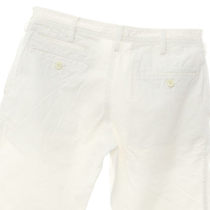 [Used] DESIGNWORKS Cotton Shorts White [46] [Condition Rank D] [Men&