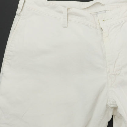 [Used] DESIGNWORKS Cotton Shorts White [46] [Condition Rank D] [Men&