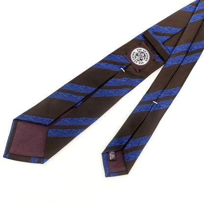 【中古】タイステーション TIE STATION ストライプ クワトロピエゲ シルク ネクタイ ブラウンxブルー【 状態ランクB 】【 メンズ 】
[APD]