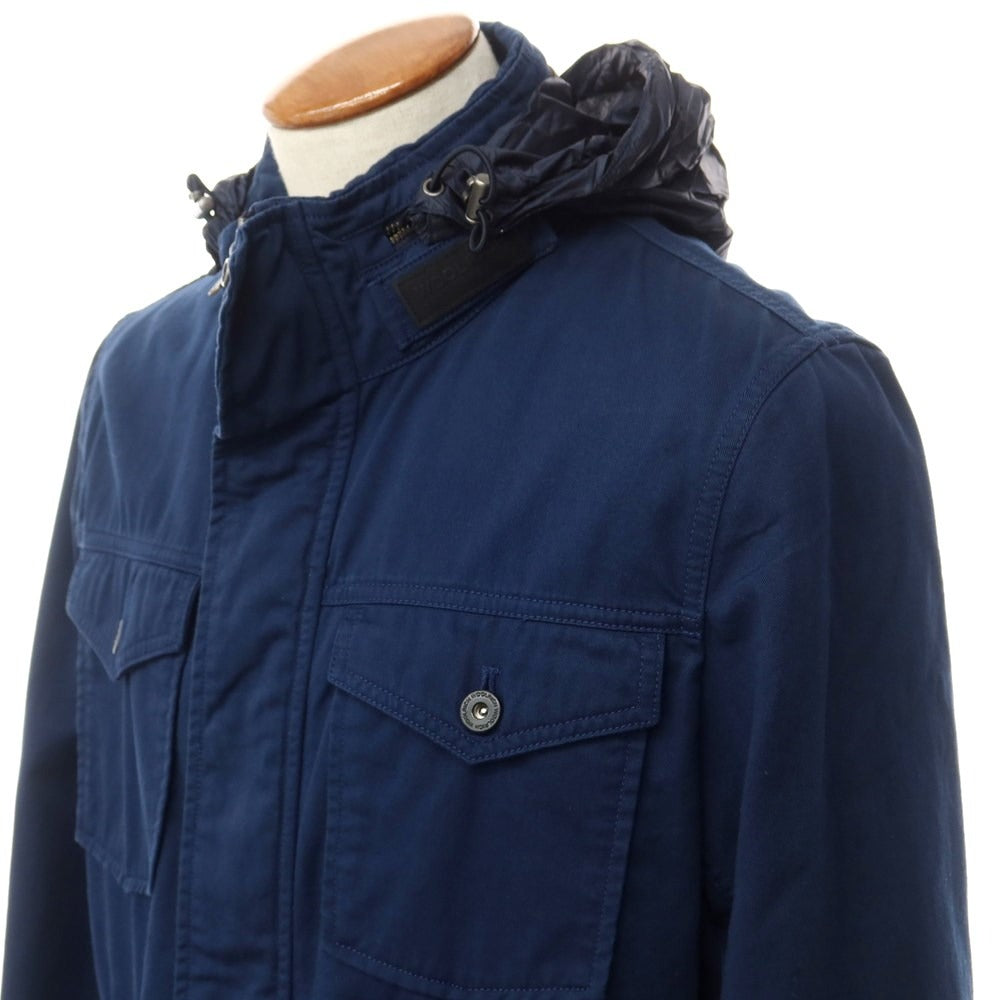 [Used] WOOLRICH Cotton Field Jacket Navy [M] [Condition Rank C] [Men&