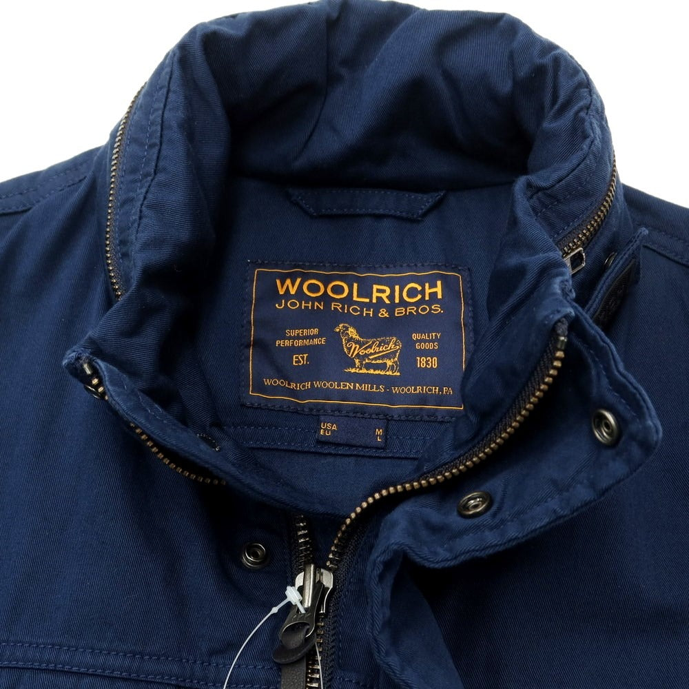 [Used] WOOLRICH Cotton Field Jacket Navy [M] [Condition Rank C] [Men&