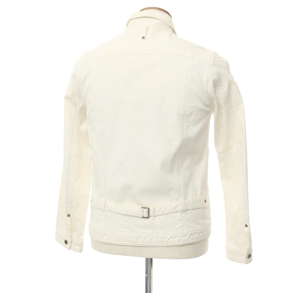 [Used] Johnbull Cotton Zip-up Work Jacket Off-White [M] [Condition Rank C] [Men&