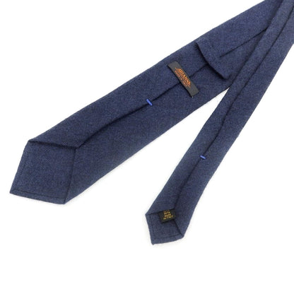 [Used] ARIANNA 3-fold cashmere silk tie, navy [Condition: C] [Men&