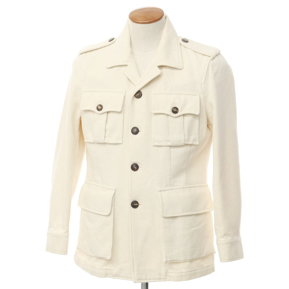 [Used] DOPPIAA Cotton Field Jacket Off-White [46] [Condition Rank A] [Men&