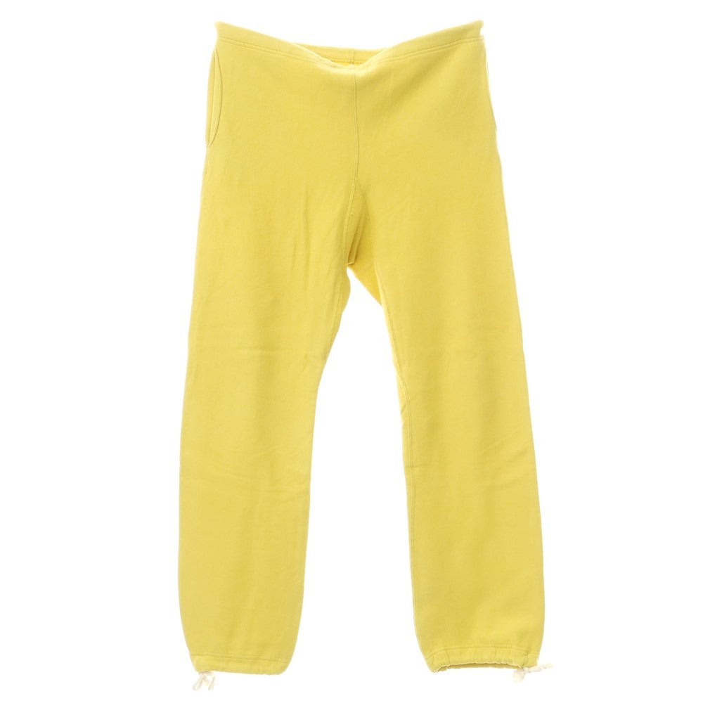 [Used] RE-PURPOSE Cotton Sweatpants Yellow [L] [Condition Rank C] [Men&