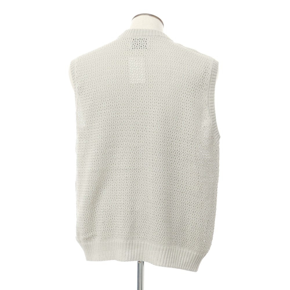[Used] WELDER Cotton Knit Vest, Gray [Size 4] [GRY] [S/S] [Condition Rank B] [Men&