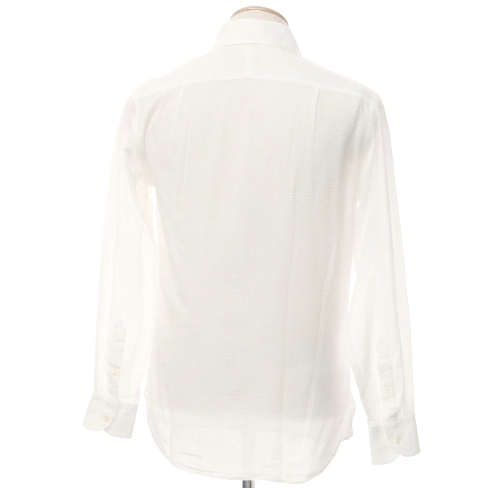 [Used] GUY ROVER Mesh Cotton Button-Down Shirt White [S] [Condition Rank C] [Men&