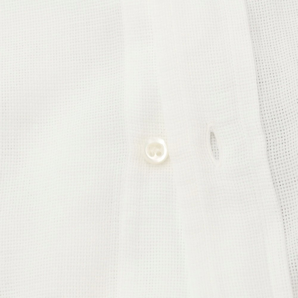 [Used] GUY ROVER Mesh Cotton Button-Down Shirt White [S] [Condition Rank C] [Men&